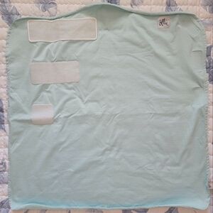 The Ollie World-blue, velcro swaddle